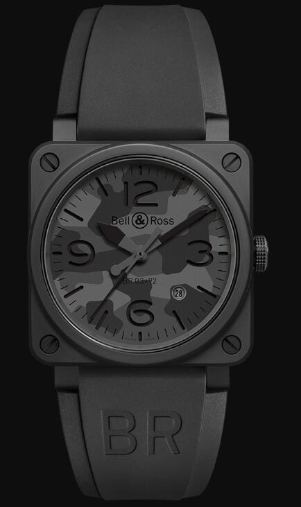 Bell & Ross BR 03-92 BLACK CAMO BR0392-CAMO-CE/SRB Replica Watch